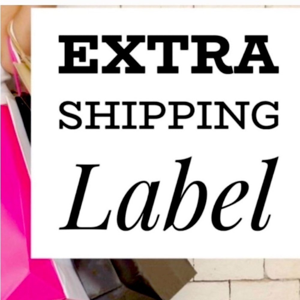 Extra Shipping Label